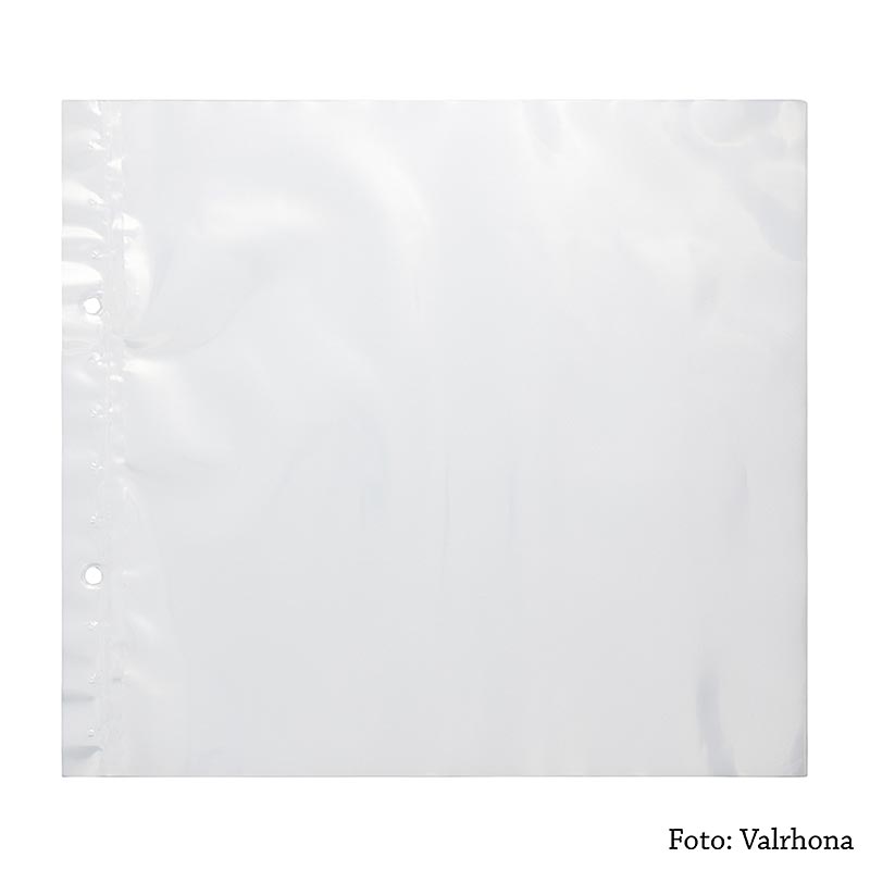 Valrhona Guitarre-ark, folier til formning, 38x38 cm, 100 µ, 100 stk