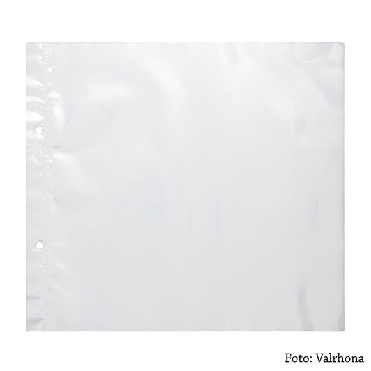 Valrhona Guitarre-ark, folier til formning, 38x38 cm, 100 µ, 100 stk