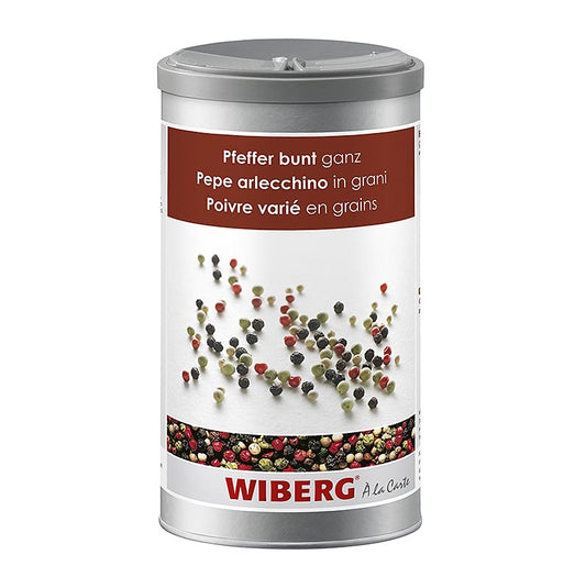 Wiberg Blandet peber, hele bønner, 550 g