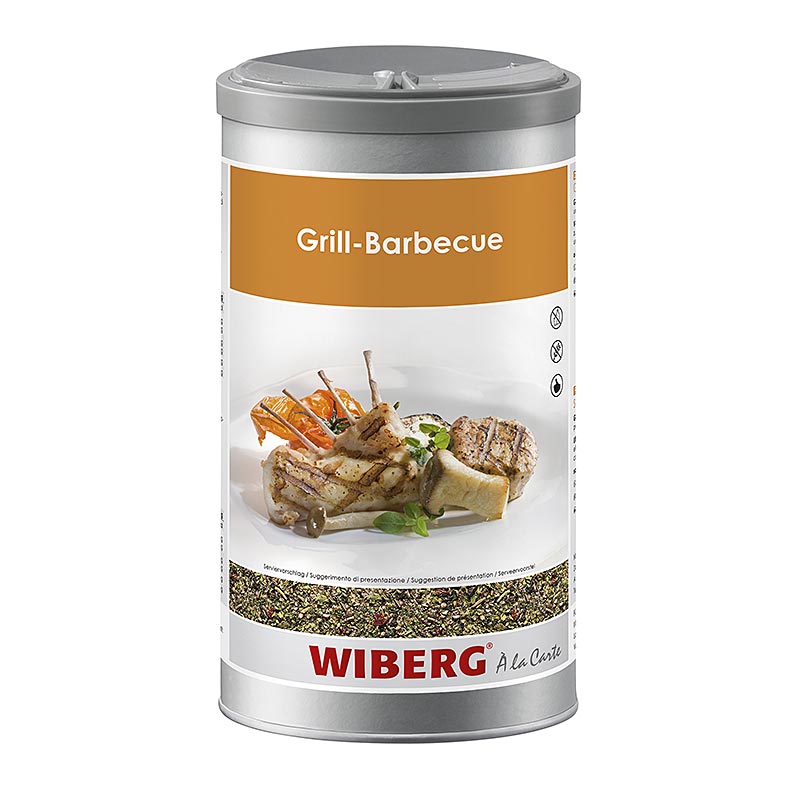 Wiberg Grill Barbecue, krydderisalt, 910 g