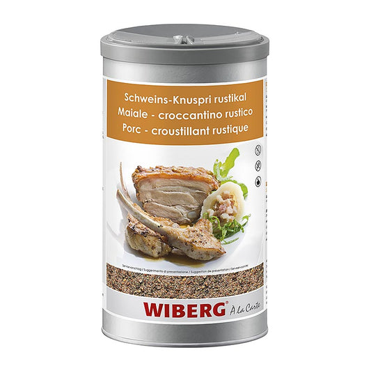 Wiberg rustik sprød svinekød, krydderisalt, 880 g