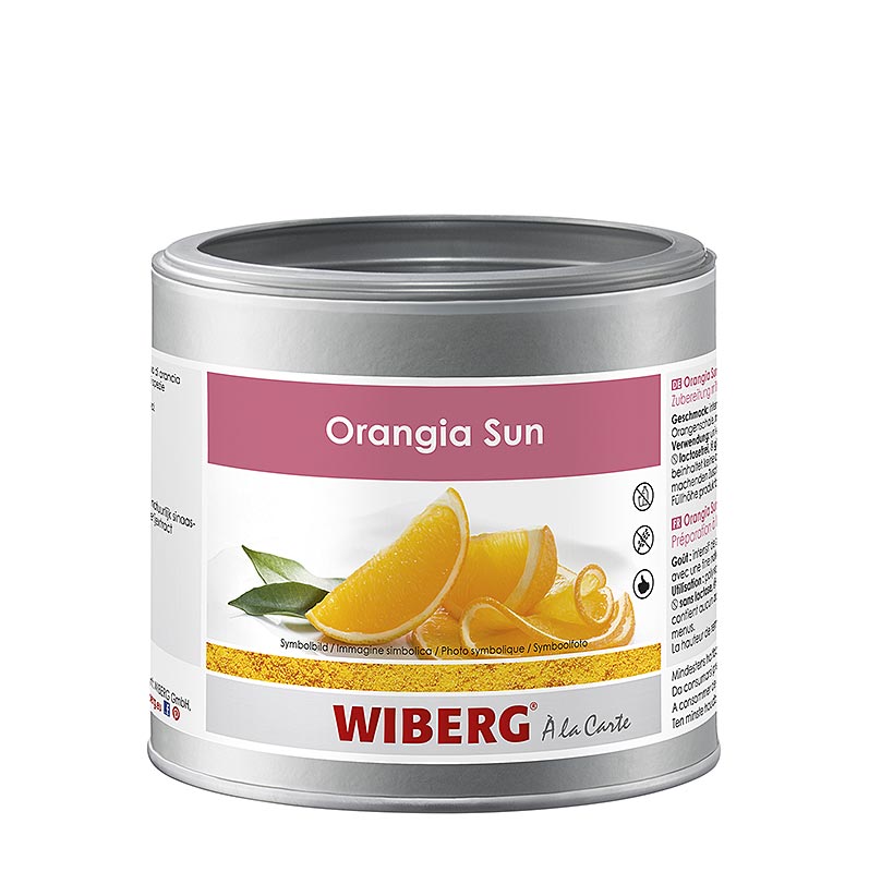 Wiberg Orangia Sun, blanding med naturlig appelsinaroma, 300 g
