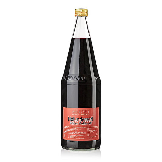 CHEF FOOD Hyldebærsaft, naturlig og usødet, 1 l