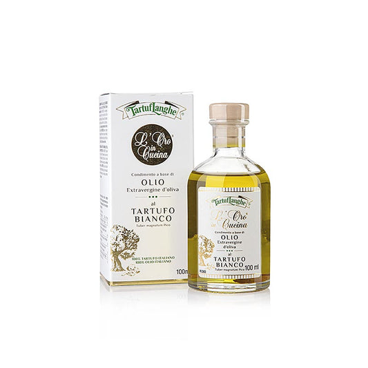 Tartuflanghe ekstra jomfruolivenolie L´Oro in Cucina med hvid trøffel & aroma 100 ml