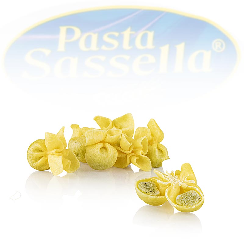 Friske fagotti (lommer) med rucola, ricotta og Grana Padano, Sassella, 500 g