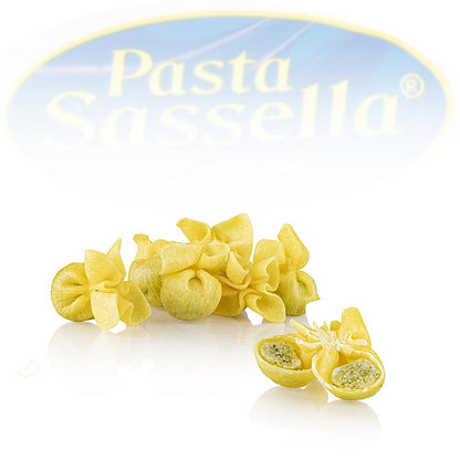 Friske fagotti (lommer) med rucola, ricotta og Grana Padano, Sassella, 500 g