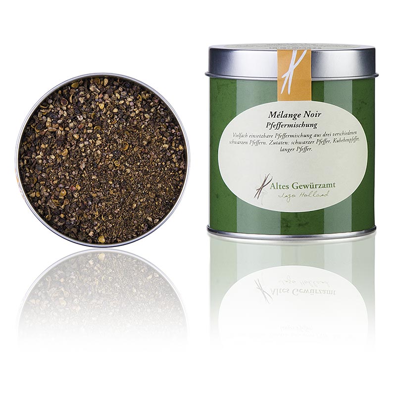Peberkrydderiblanding "Melange Noir", Altes Gewürzamt, 80 g