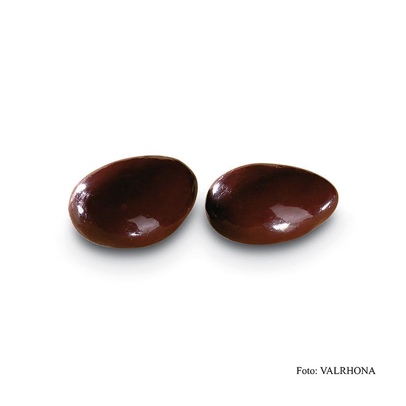 Valrhona "Amandes Noir", mandler i mørk chokolade, 2 kg