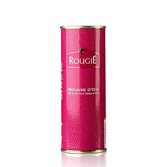 Gåselevermousse, 25 % foie gras, Rougié, 320 g