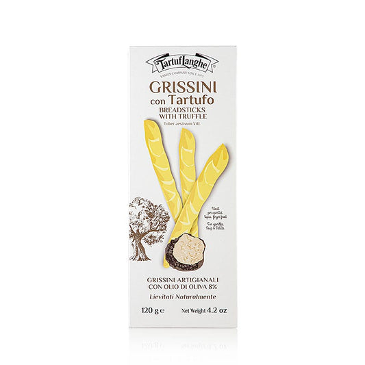 Tartuflanghe Grissini con Tartufo, med sorte sommertrøfler og olivenolie, 120 g