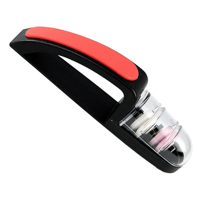 Mino Sharp universal knivslibesten/keramisk sten, rød-sort, stor, 440/BR, 1 stk