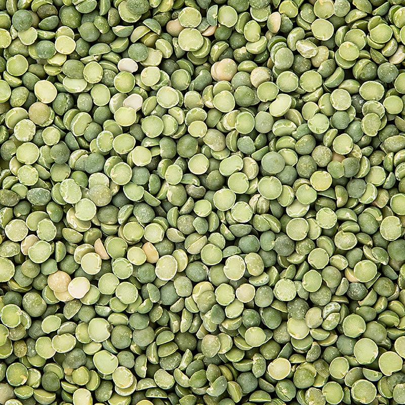 Ærter, grønne, halverede, tørrede, 1 kg