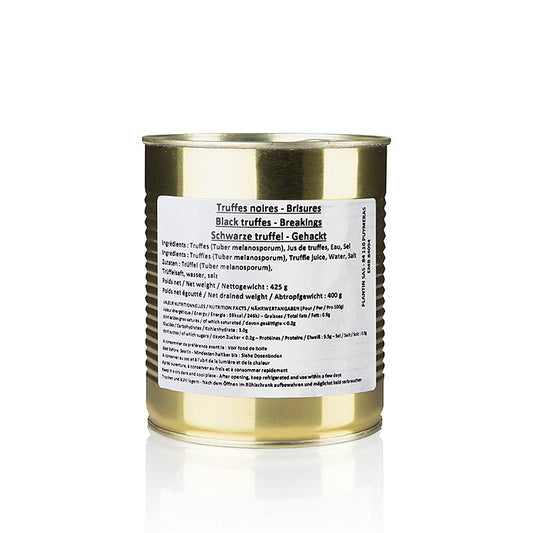 Vintertrøffel (Tuber Melanosporum), brisures, finthakket, Plantin, 425 g