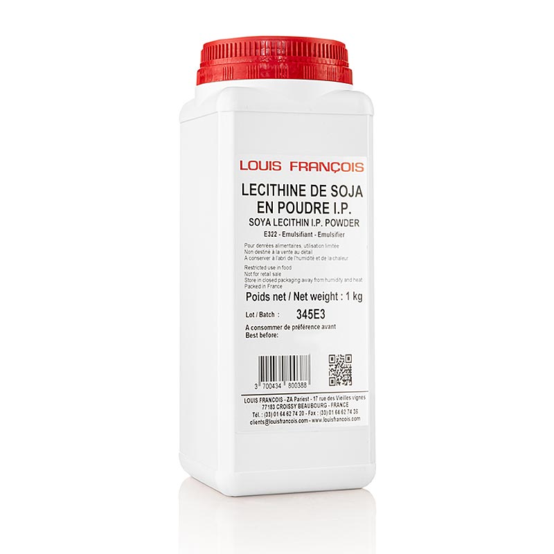 Sojalecithin – emulgator, i pulverform, E322, 1 kg