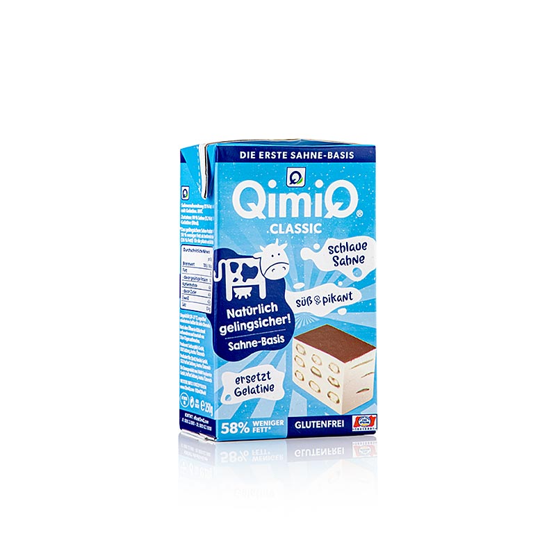 QimiQ Classic Natur, til madlavning, bagning, smagsforfining, 15 % fedt, 250 g