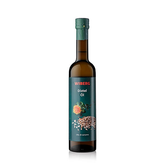 Wiberg tidselolie, koldpresset, af farvetidselfrø, 500 ml