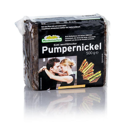 Pumpernickel, rektangulære skiver, 500 g