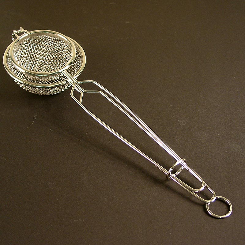 Nestbacklöffel, 188/090, 9 cm udvendig, 18/10 elektropoleret, 3x3 mm, 1 stk.