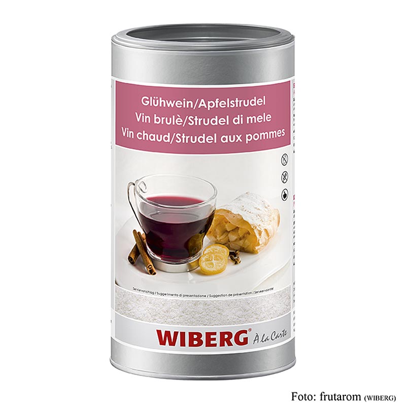 Wiberg Glühwein/Apfelstrudel, aromablanding, til 51 liter, 1,03 kg