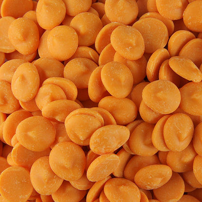 Aromatiseret dekorationsmasse – appelsin, callets, 2,5 kg