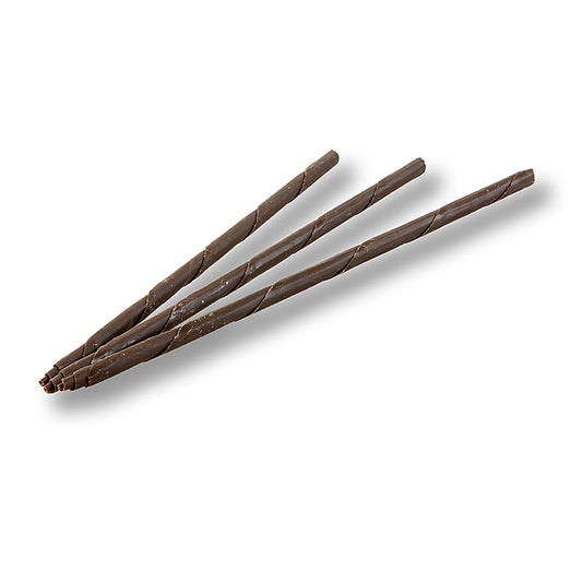 Chokoladecigarer - "Panatella", mørke, 20 cm lange, ø 6 mm, 715 g, 110 stk
