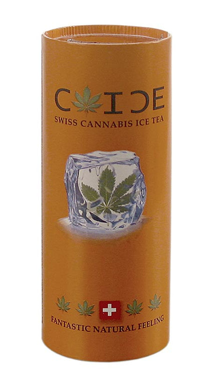 Chillo C-ICE Swiss Cannabis Ice Tea – iste med hampesmag, 250 ml