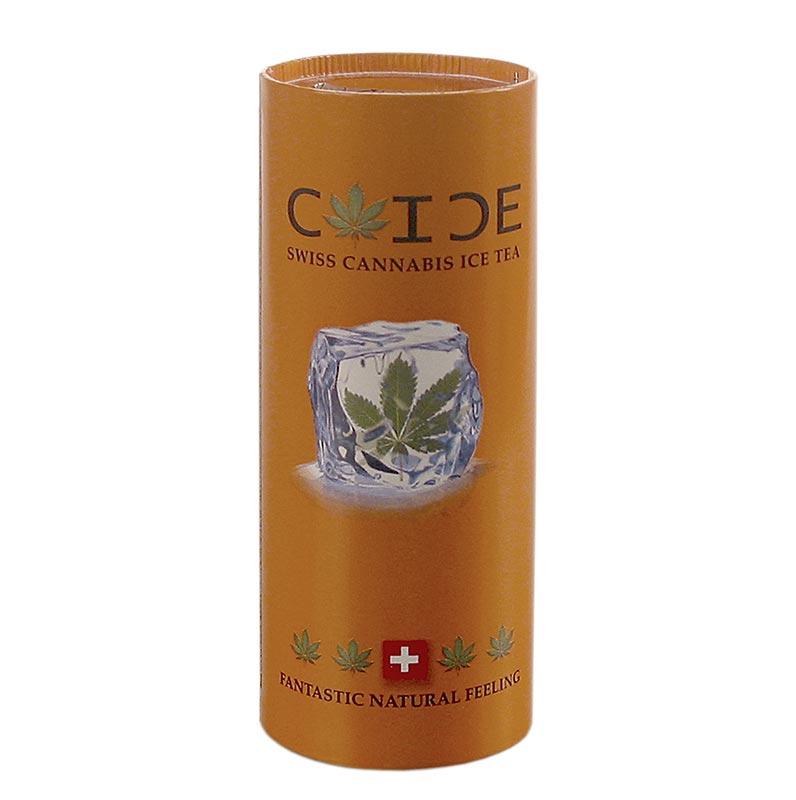 Chillo C-ICE Swiss Cannabis Ice Tea – iste med hampesmag, 250 ml