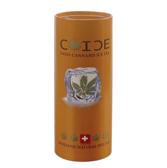Chillo C-ICE Swiss Cannabis Ice Tea – iste med hampesmag, 250 ml