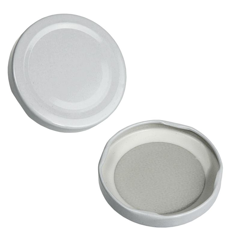 Låg, hvidt, til rundt og sekskantet glas, 63 mm, 287 ml, 1 stk