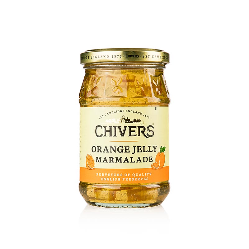 Chivers - appelsinmarmelade - gelé med finthakket appelsinskal, 340 g