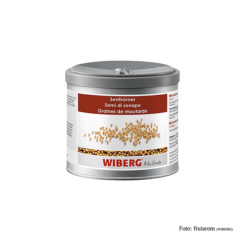 Wiberg sennepsfrø, hele, 380 g