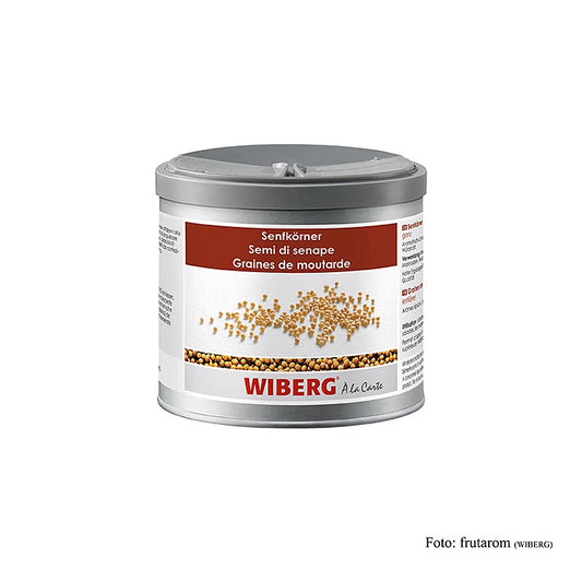 Wiberg sennepsfrø, hele, 380 g