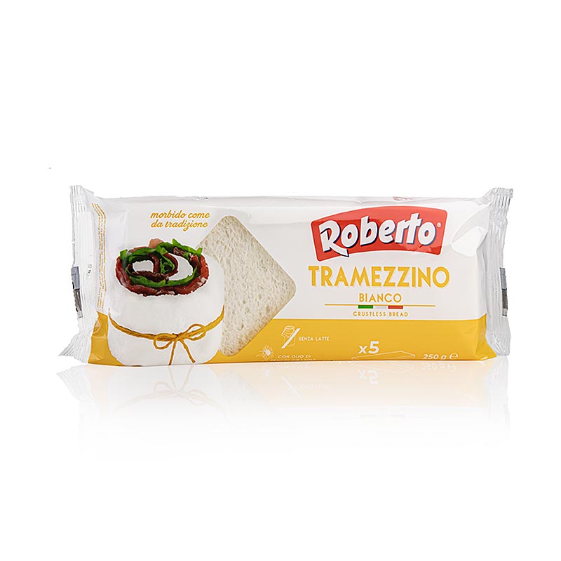 Tramezzini-brød, skiver à ca. 10x23 cm, 250 g, 5 stk
