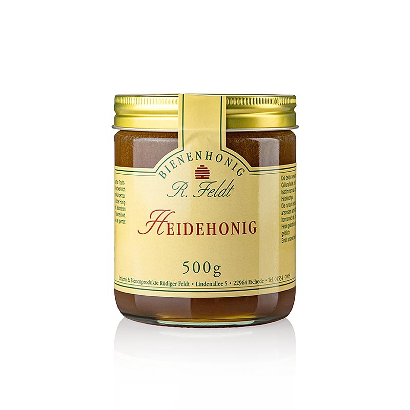 Lynghonning, mørk, cremet, aromatisk, kraftig som typisk for lyng, 500 g