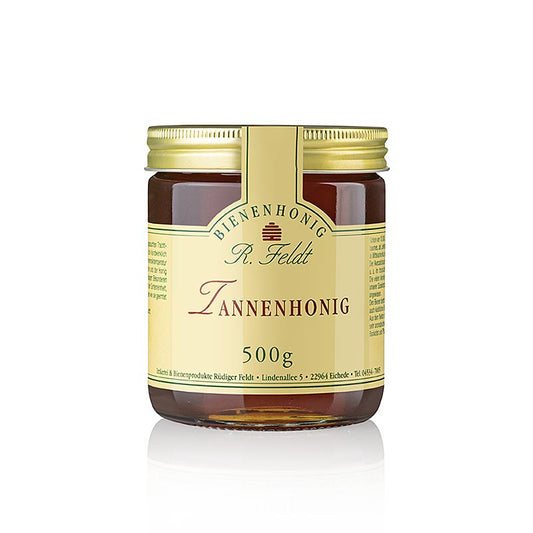 Fyrretræshonning, mørk, flydende, maltagtig, krydret, 500 g