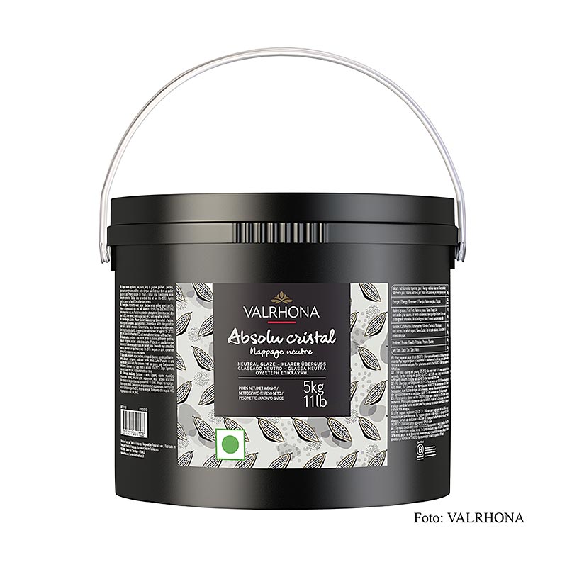 Valrhona Nappage - Absolu Cristal, neutral, klar glasur, 5 kg