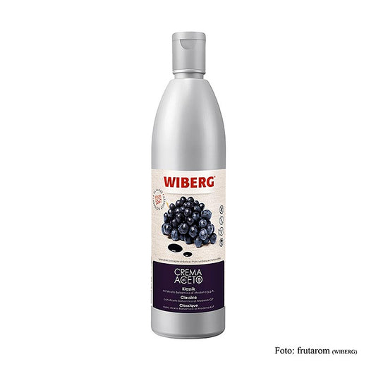 WIBERG Crema di Aceto, klassisk, squeezeflaske, 500 ml
