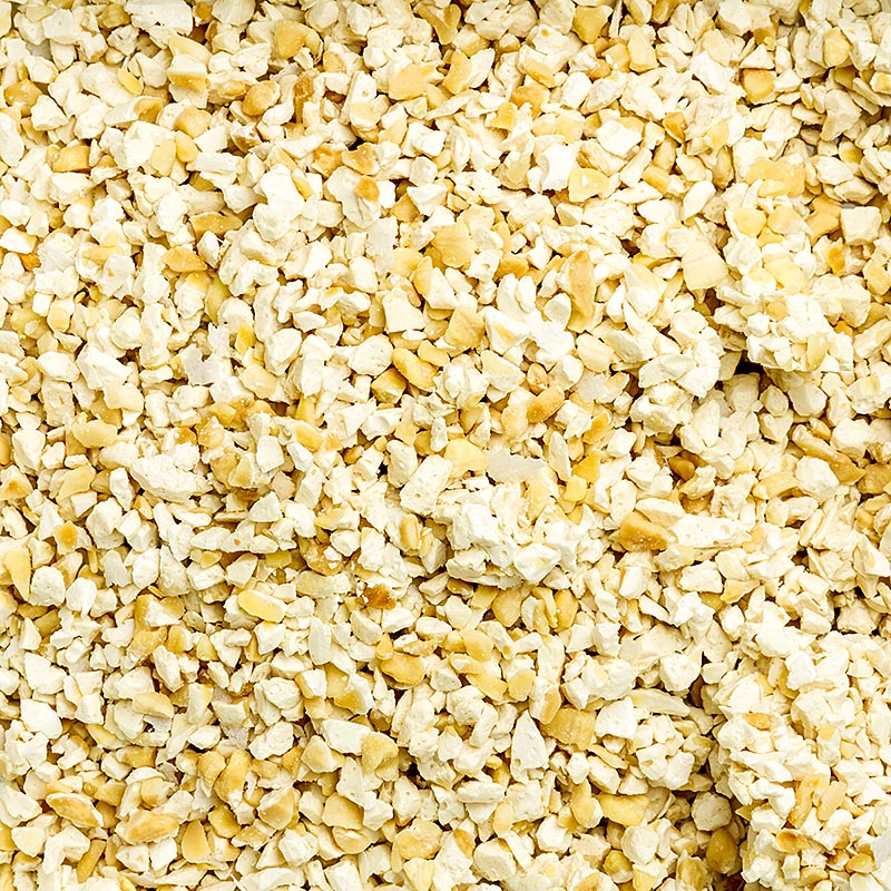 Fransk nougat, lysebrun, groft revet, 2-4 mm, fra Montelimar, 1 kg