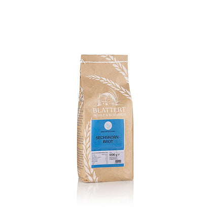 Brødblanding sekskornbrød, Blattert Mühle, 1 kg