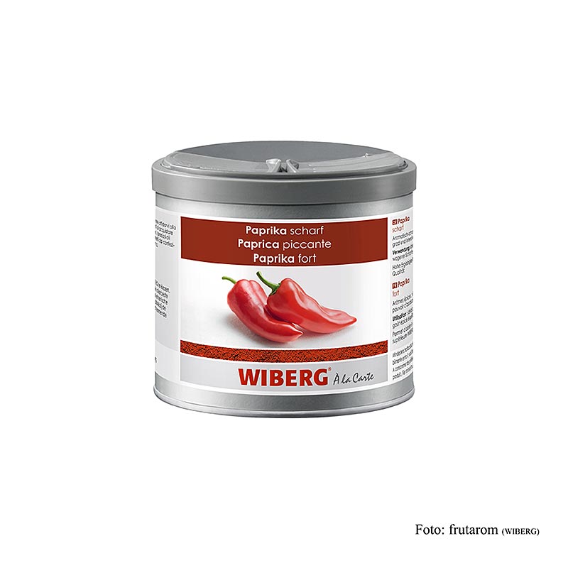 Wiberg Paprika, stærk, 260 g