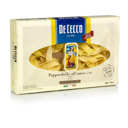 De Cecco Pappardelle med æg, nr. 101, 250 g