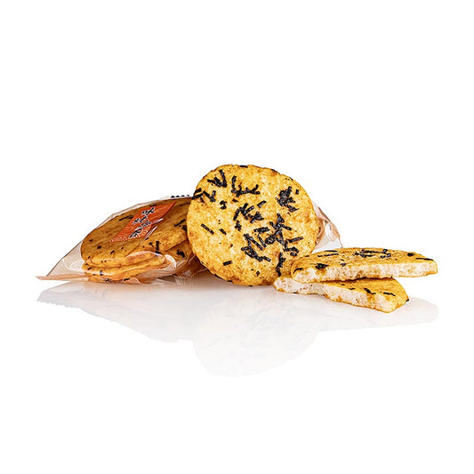 Ris-kiks - Bin Bin Rice Crackers, ø ca. 7 cm, 135 g