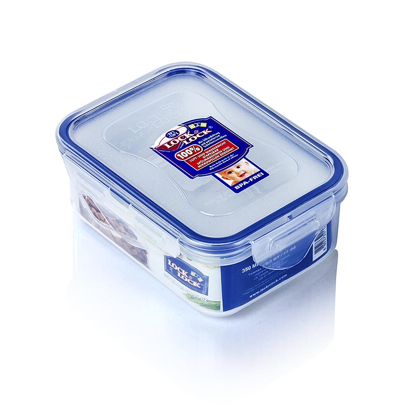 Friskboks Lock & Lock, 350 ml, rektangulær 135x102x52 mm, 1 stk