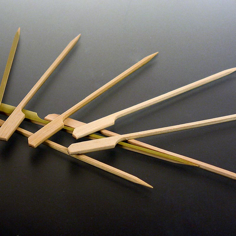 Bambusspyd, med bladende, 15 cm, 250 stk