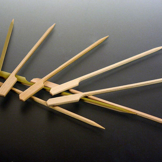 Bambusspyd, med bladende, 15 cm, 250 stk