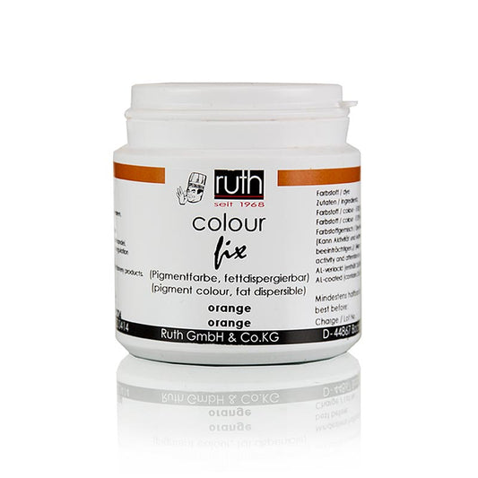 Pigmentfarve, orange, fedtopløseligt pulver, 9204, Ruth, 20 g