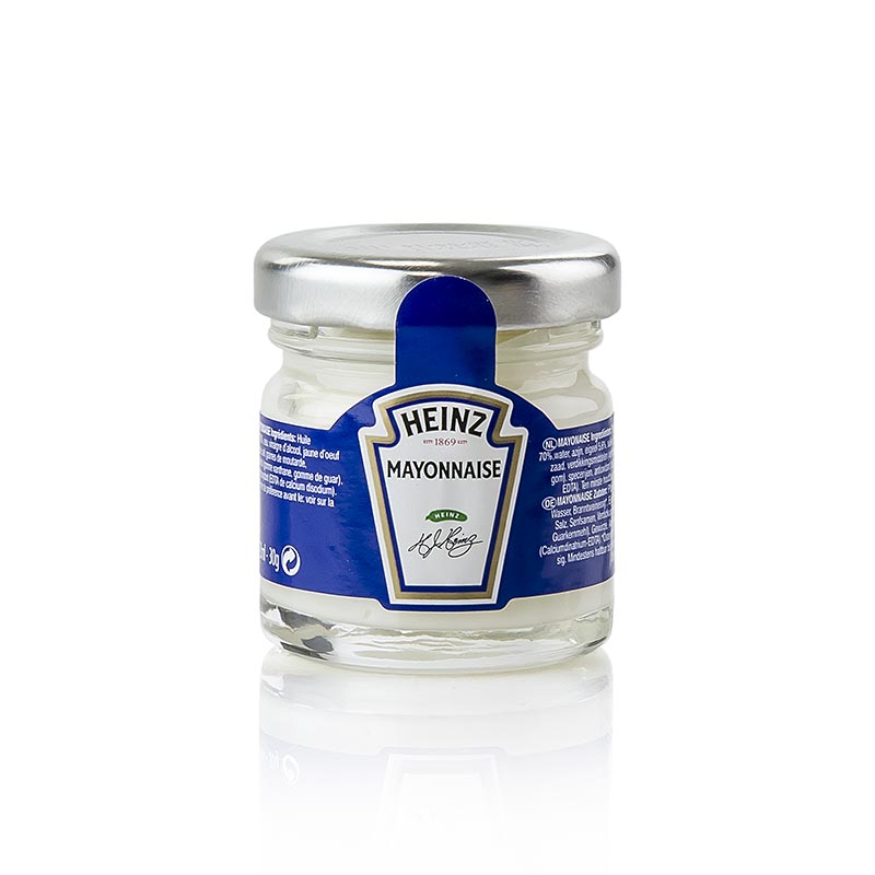 Mayonnaise, Heinz, portionsglas, 33 ml