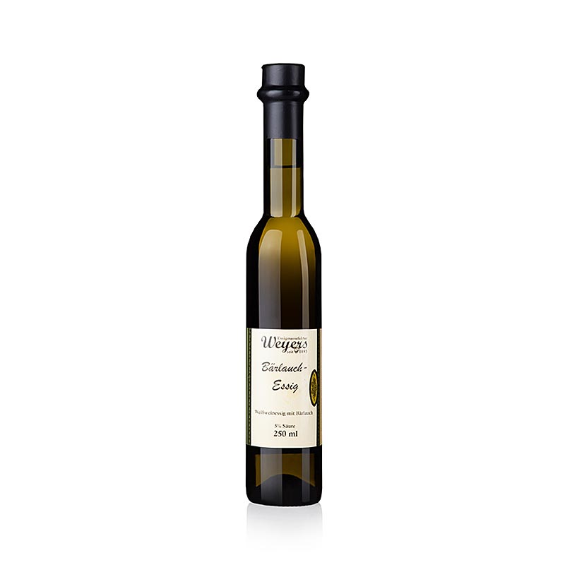 Weyers ramsløgseddike, hvidvinseddike med frisk ramsløg, 5 % syre, 250 ml