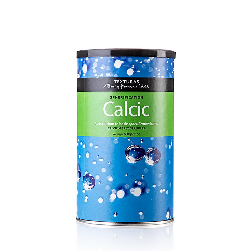 Calcic (calciumchlorid), Texturas Ferran Adrià, E 509, 600 g