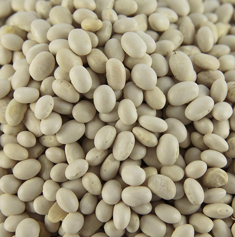 Bønner, Cocobeans, hvide og meget små, tørrede, 5 kg